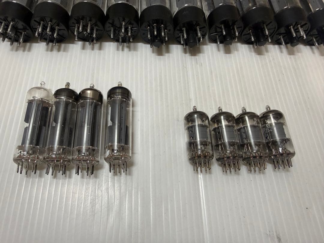ナショナル真空管まとめて6CA7/5AR4/6BL8など合計20本ジャンク品
