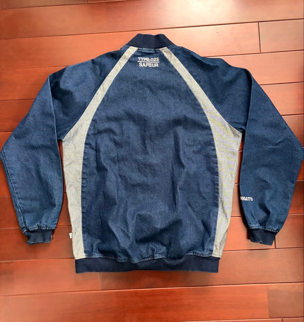 SAPEUR サプール デニムジャケットトラックパンツセットアップ