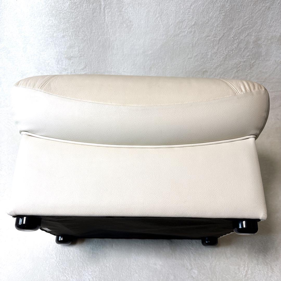 カリモク家具 オットマン スツール 本革 日本製 単品