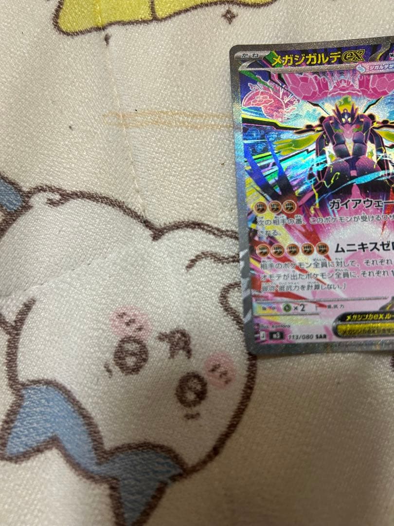 メイのはげましsar、メガジガルデ sarセットメガジガルデ初期傷あり