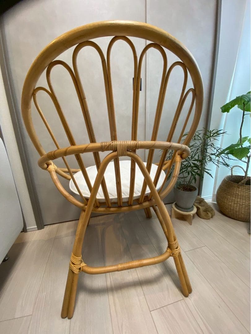 【さばちゃん】unico ウニコ　CAGE(カージュ) ラタン チェア