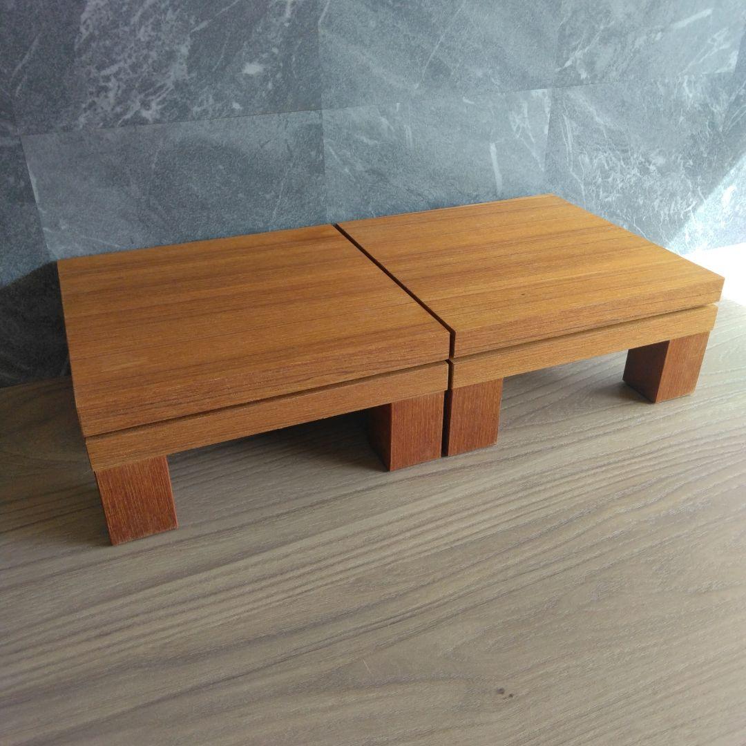 木製スピーカースタンド一対