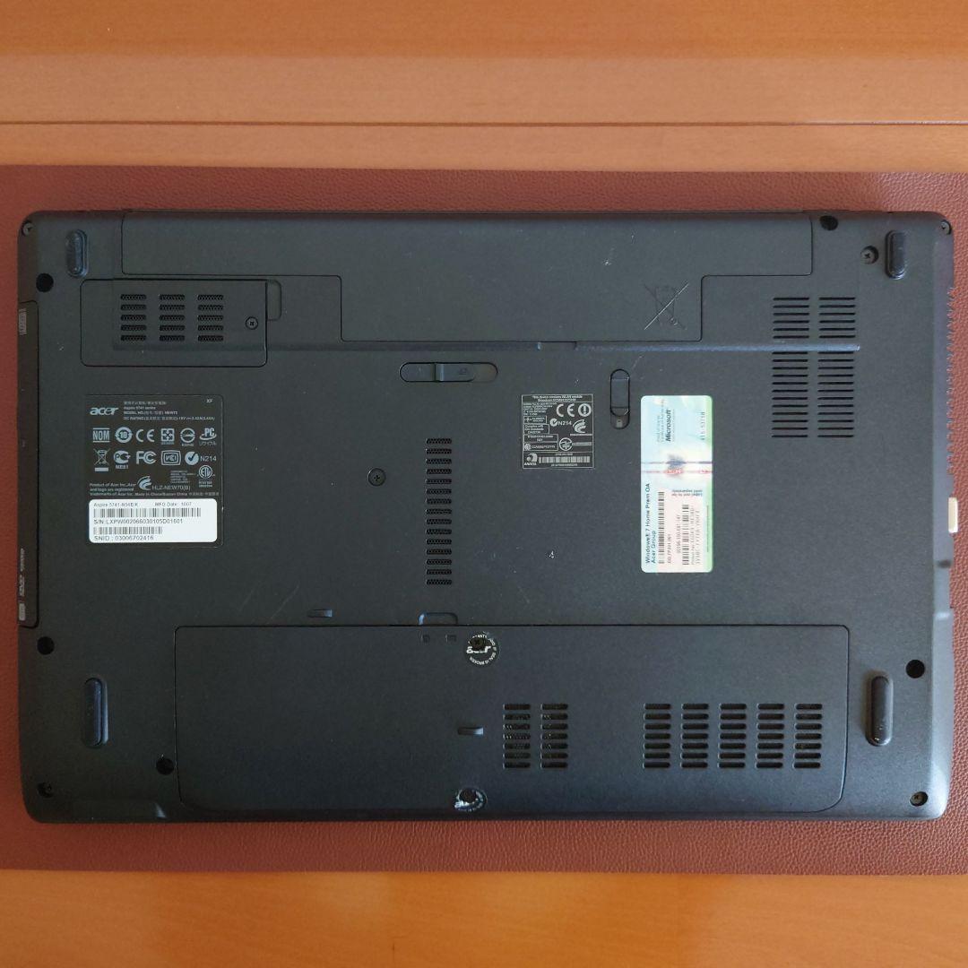 設定済み✨️Acer Aspire 5741✨️Win11✨️SSD✨️オフィス