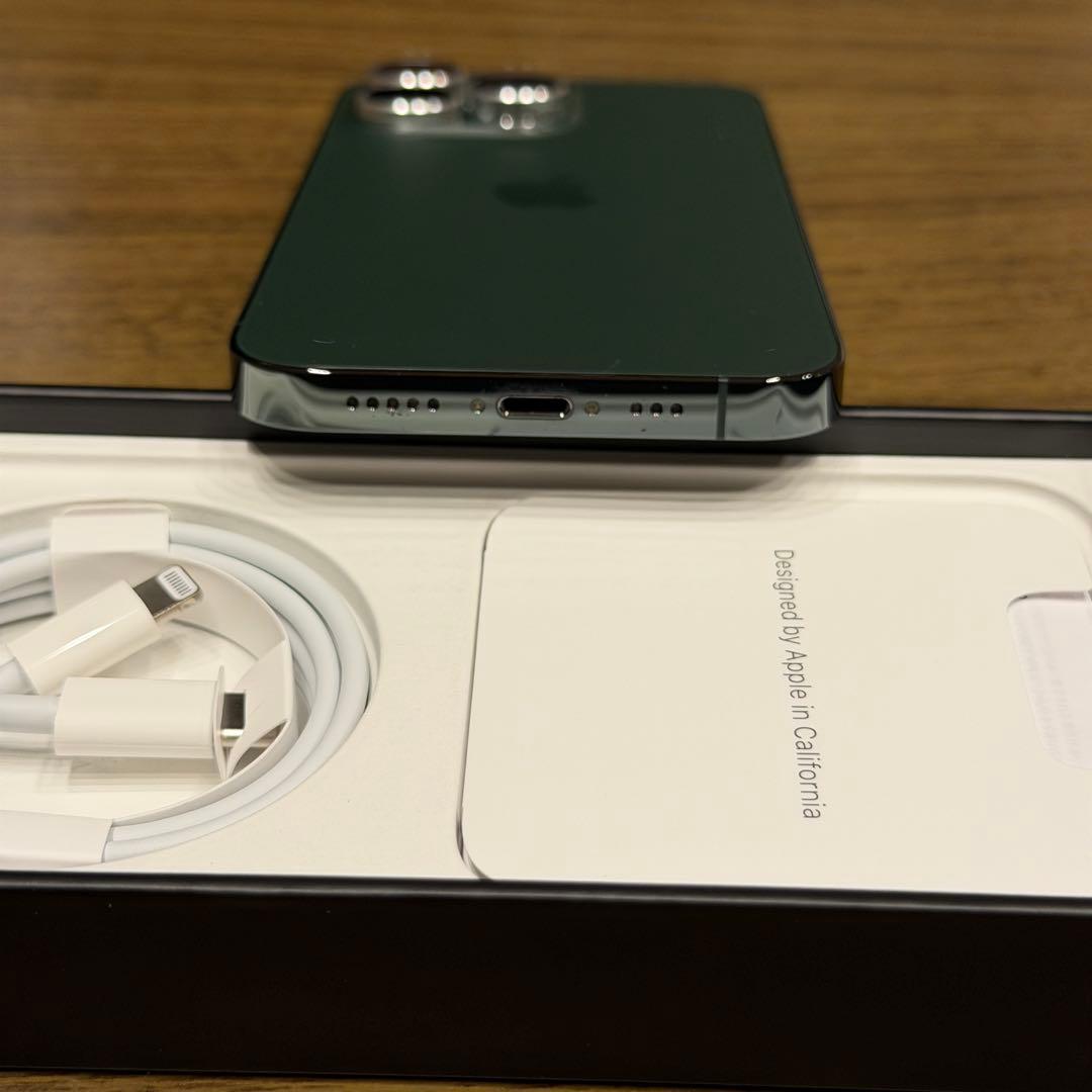 【超美品】iPhone13pro 512GB アルパイングリーン SIMフリー