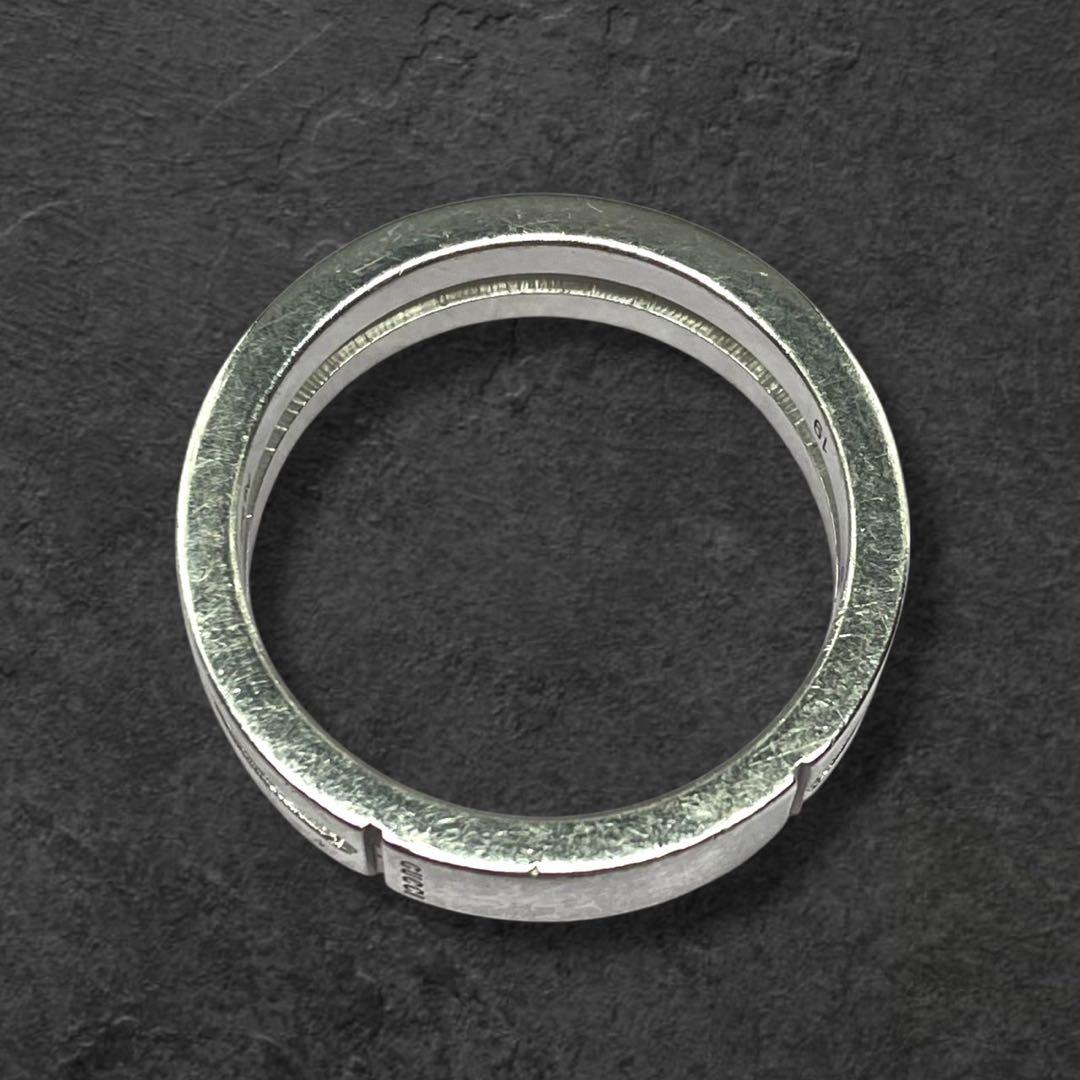 GUCCI シルバーリング Ag925 18.5号 指輪 メンズ 528