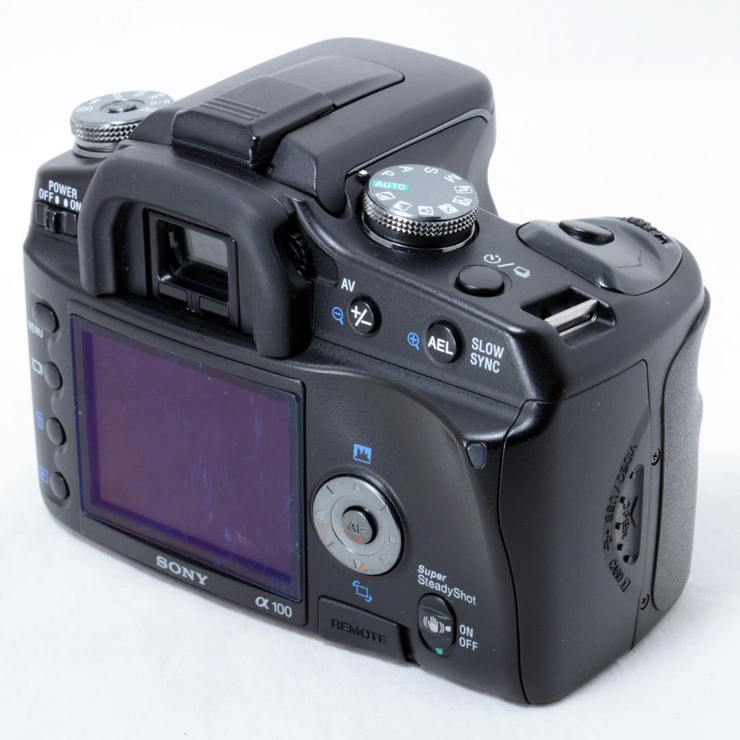 ⭐️良品⭐️SONY ソニー α100 ダブルズームセット★手振れ補正付き★