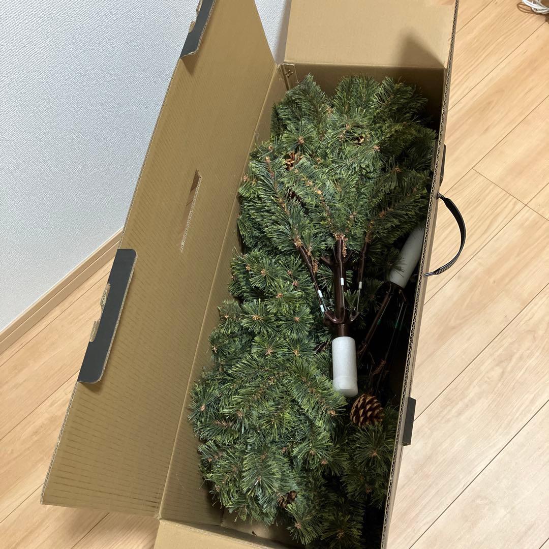 【美品】アルザスツリー 150cm オーナメント、スタートップ付