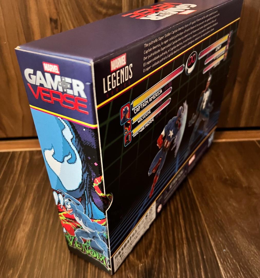 マーベルレジェンドゲーマーバース キャプテンアメリカ VS ヴェノム 2パック