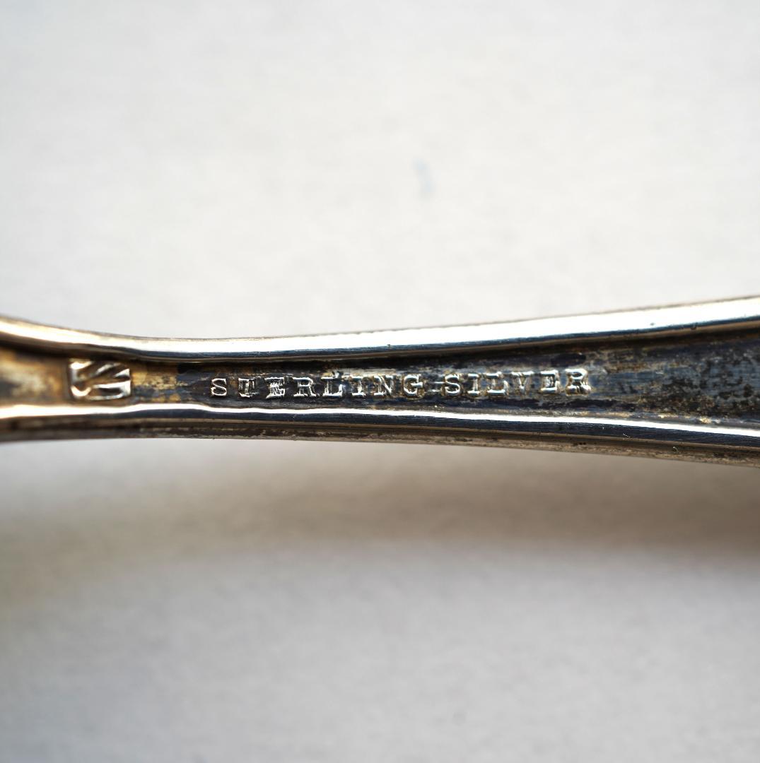 服部時計店　スターリングシルバー　ティースプーン6本セット