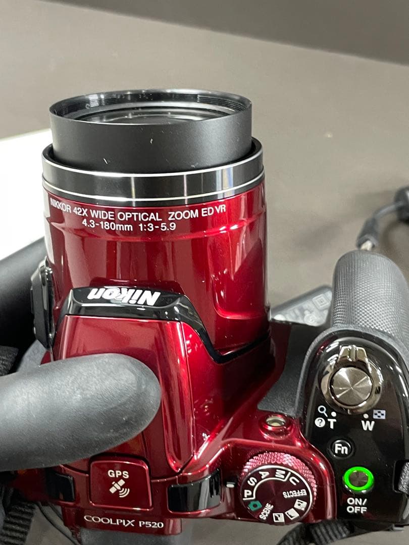 Nikon COOLPIX P520 レッド 付属品あり 稼働品