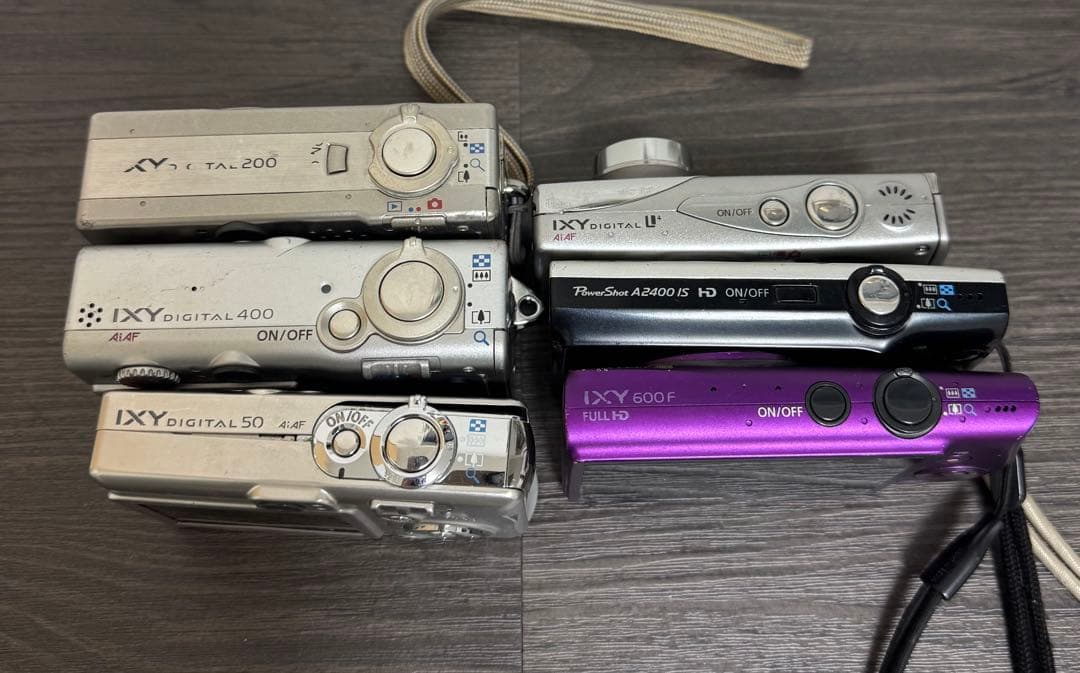 Canon デジタルカメラ 6台セット (未確認) (ジャンク品)