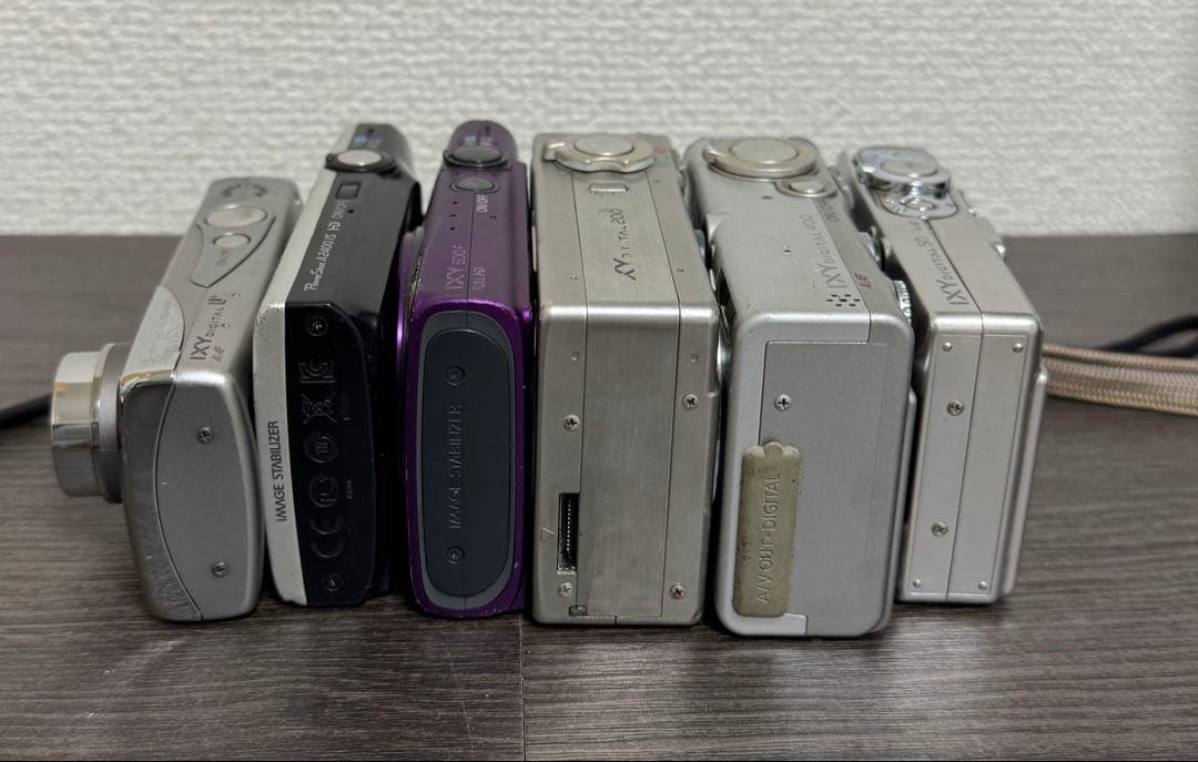 Canon デジタルカメラ 6台セット (未確認) (ジャンク品)
