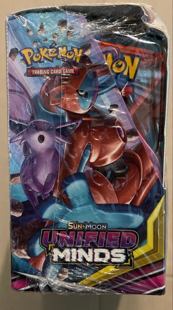 ポケモンカードUnified Mindsブースターボックス英語版シュリンク付