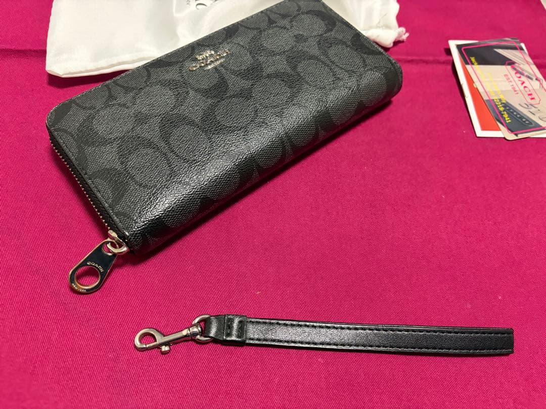 【美品】COACH コーチ　メンズ　長財布