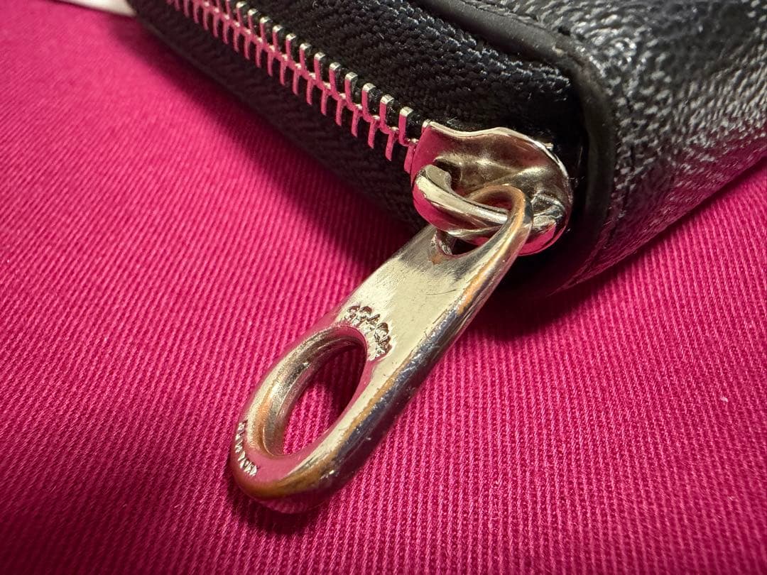 【美品】COACH コーチ　メンズ　長財布