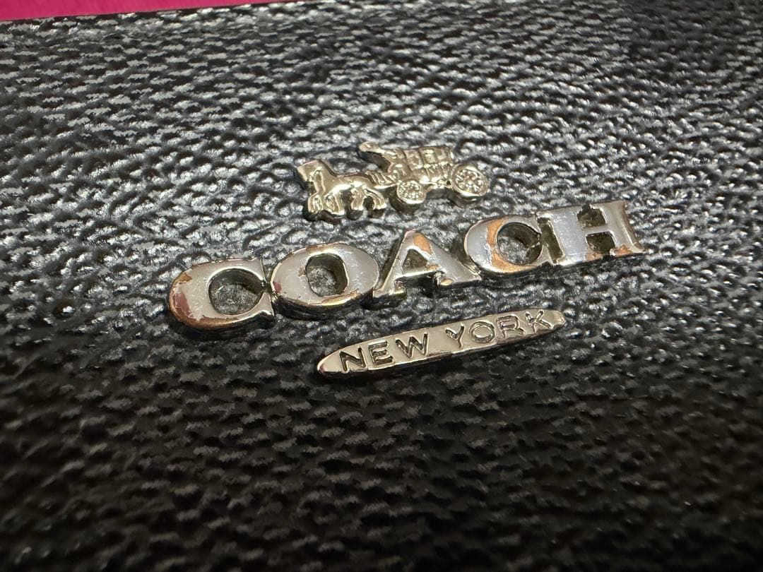 【美品】COACH コーチ　メンズ　長財布