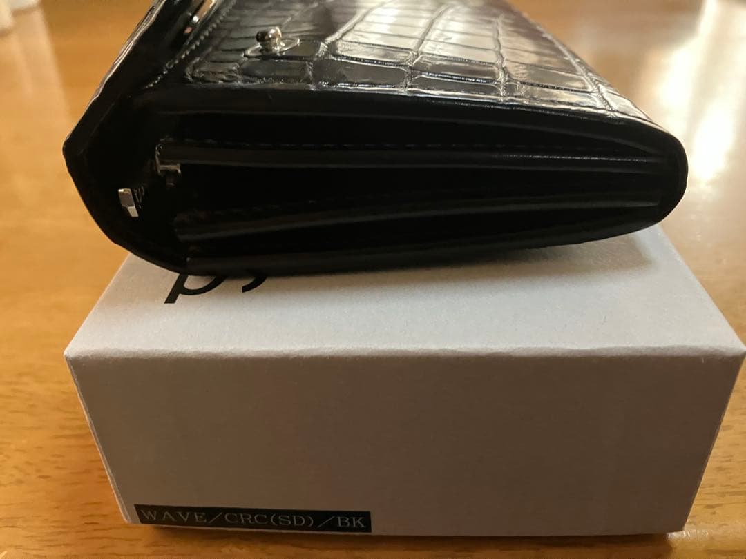 WILD SWANS WAVE クロコダイルレザー 長財布　ナイルクロコ