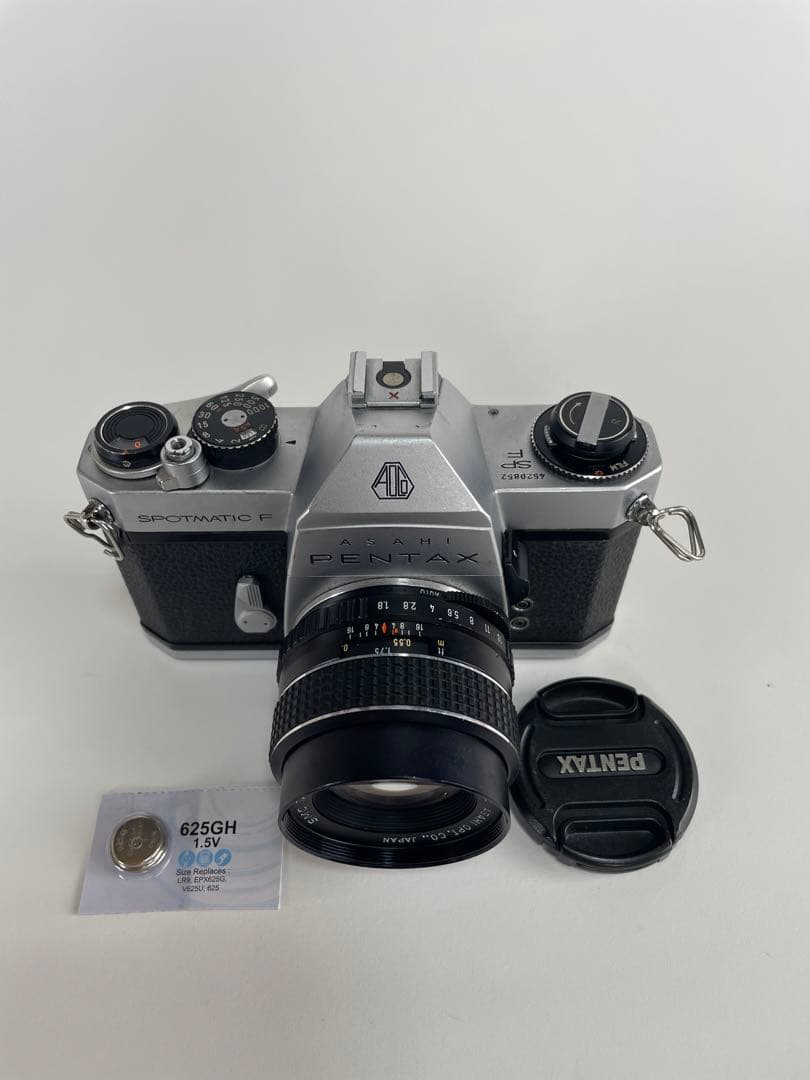 ASAHI PENTAX SPFシルバーSMC TAKUMA 55mm f1.8