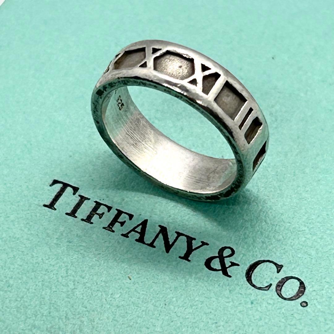 TIFFANY❤️ティファニー アトラス リング 925 約11.5号 上品 定番