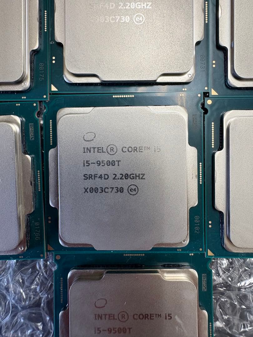 Intel cpu i5-9500T 7個セット