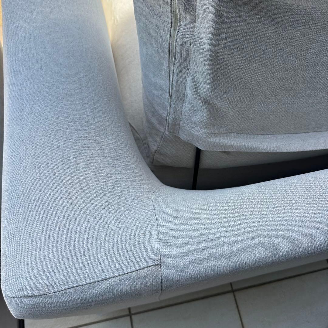 無印良品 ソファ ワイドアームヘッドレスト オットマン付き！