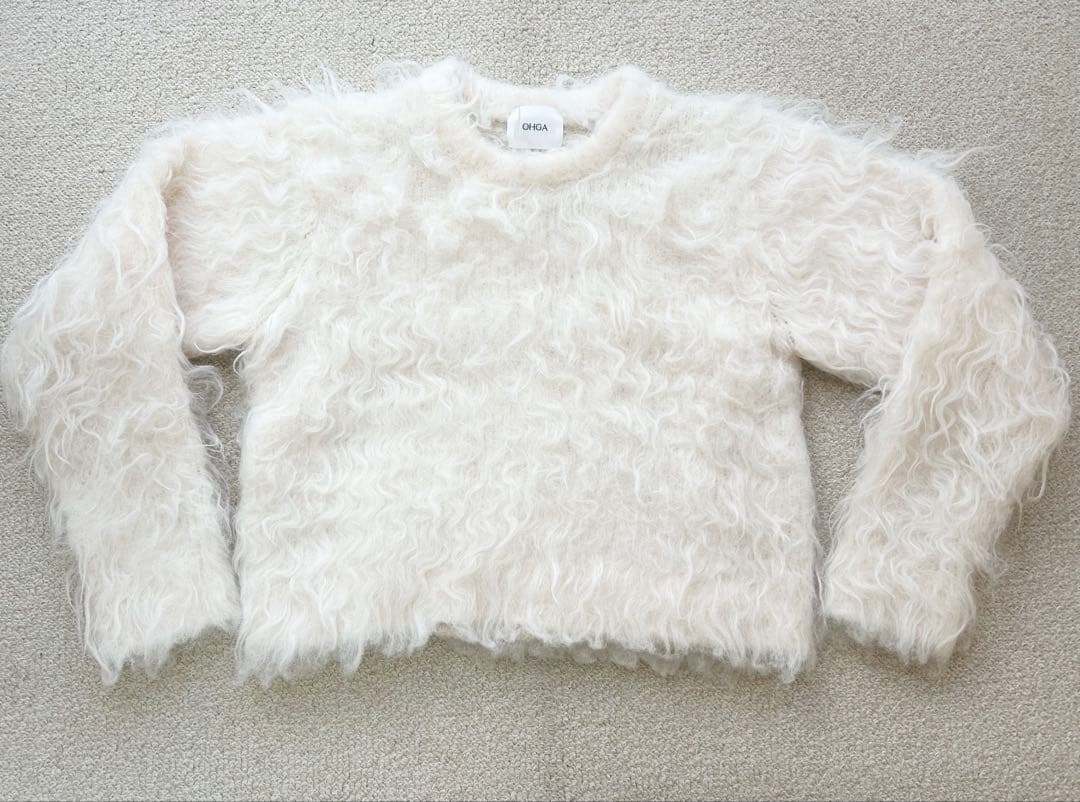 OHGA プードルニット　poodle knit