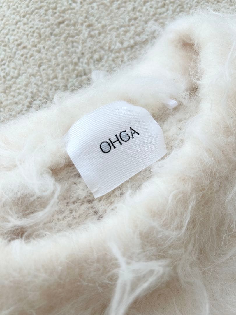 OHGA プードルニット　poodle knit