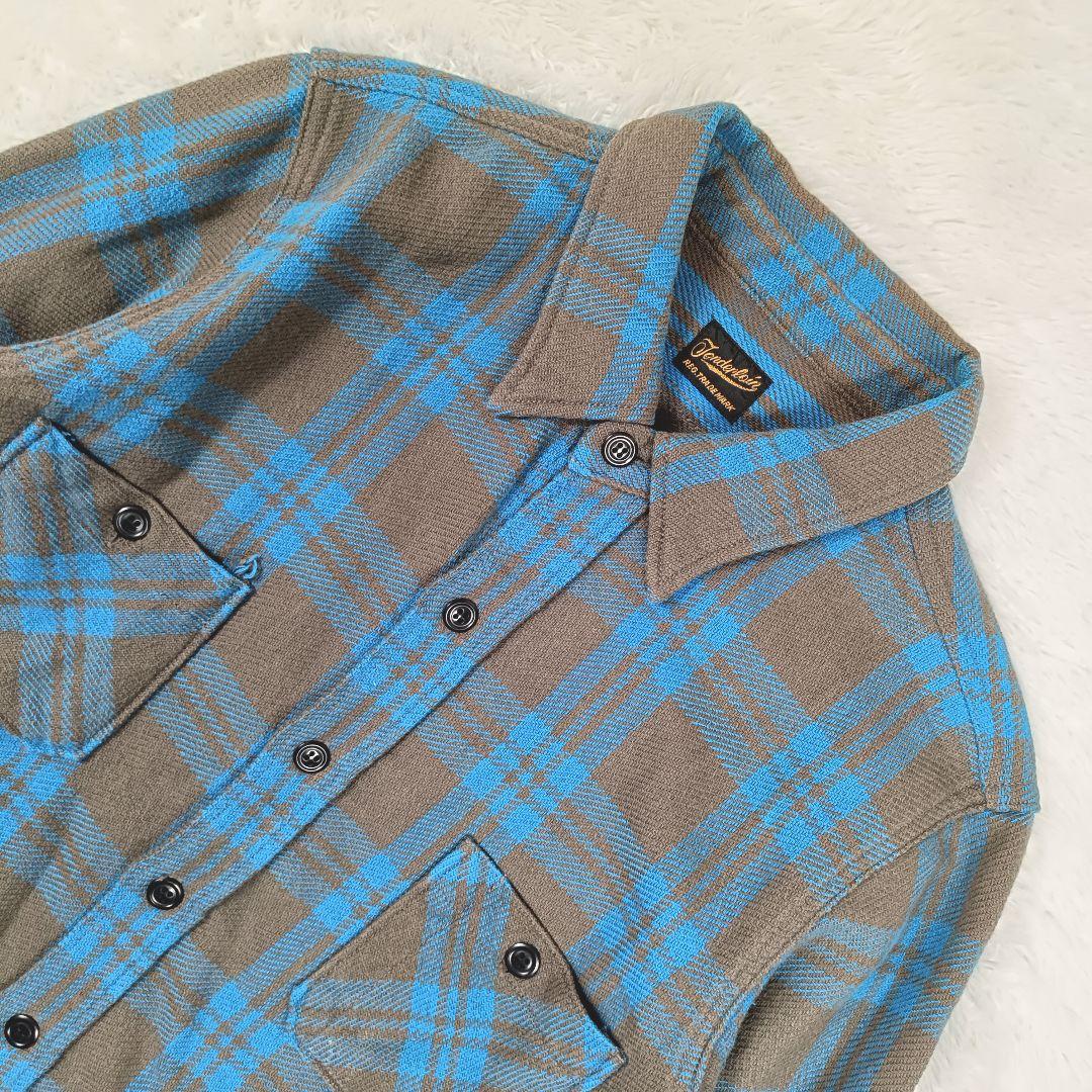 TENDERLOIN テンダーロイン フランネルシャツ ネルシャツ チェック柄