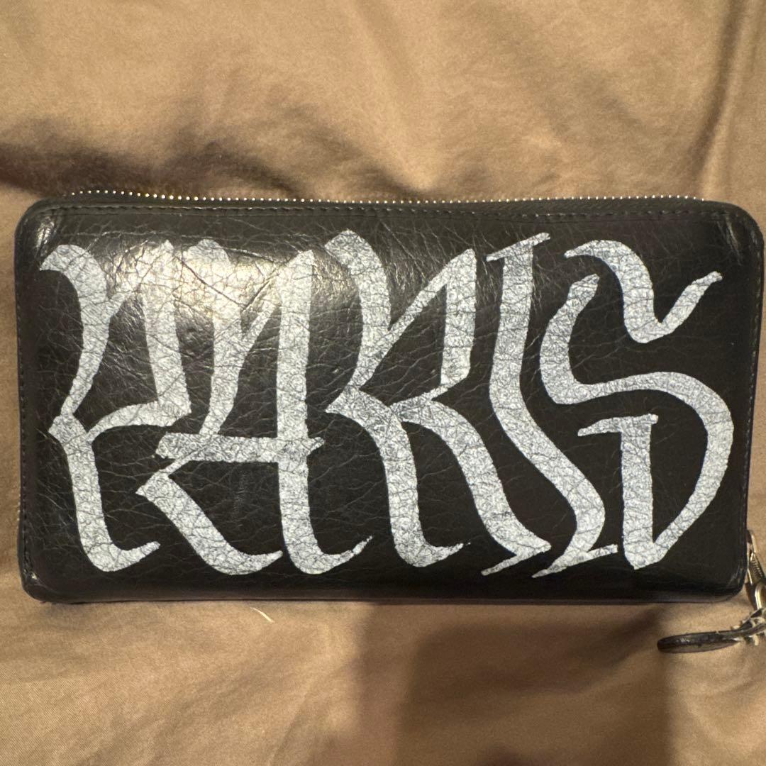 バレンシアガ　 グラフィティ 長財布