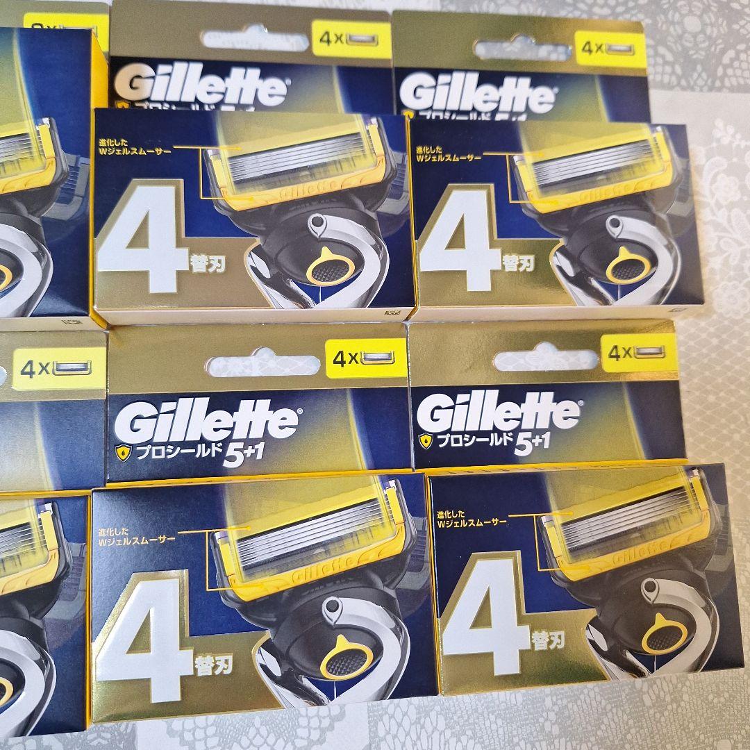 Gillette プロシールド 5+1 替刃 8個入り1個 4個入り5個 新品