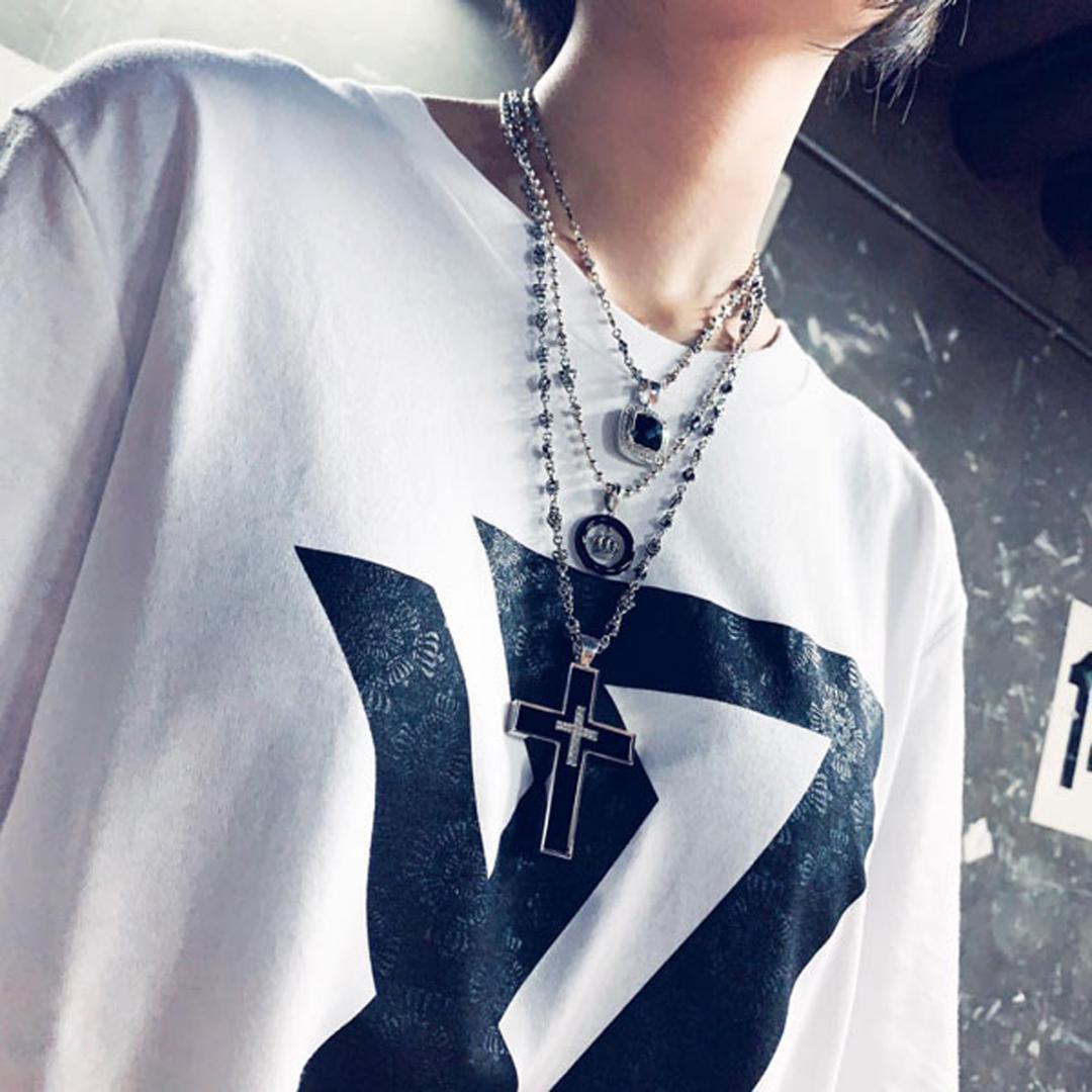 定価6.5万★Justin Davis クラウン・ローズネックレス（50cm）3