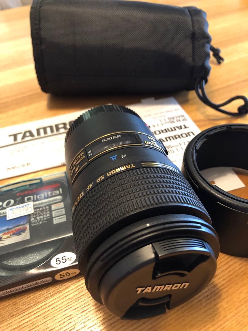 TAMRON SP 90mm Ｆ2.8 マクロレンズ　キャノンEFマウント