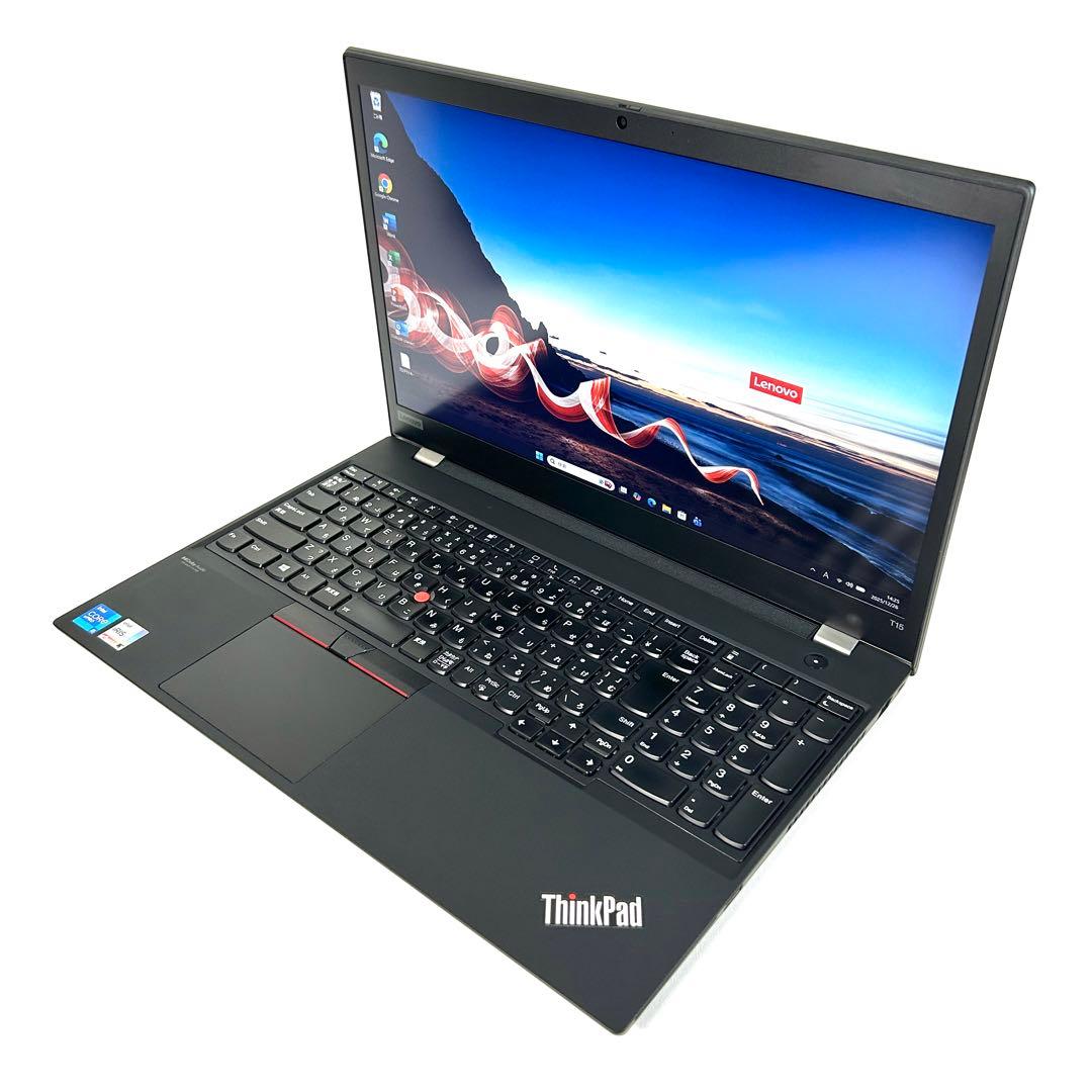 美品 Lenovo ThinkPad T15 Gen2 16GB バッテリー良好