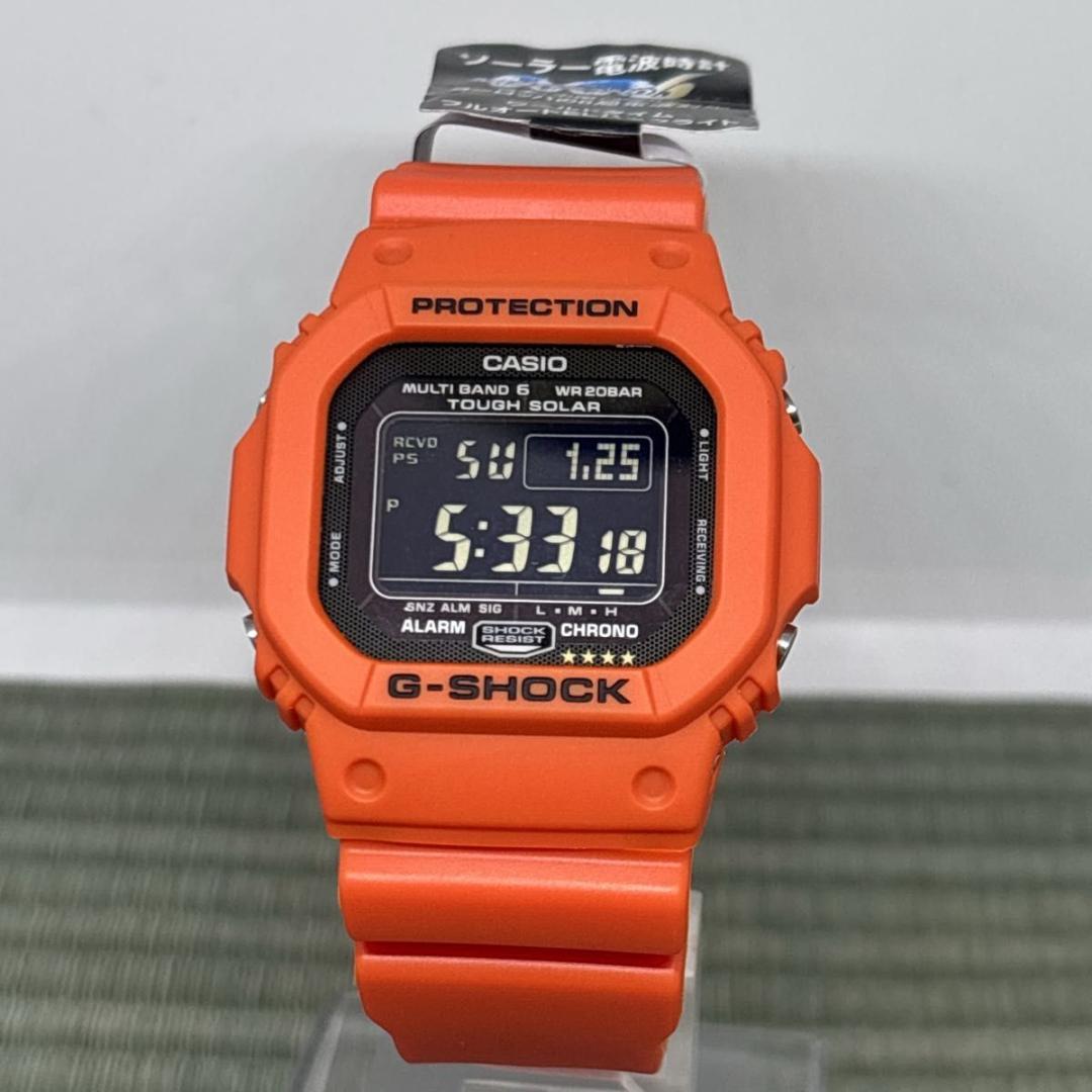 【未使用級】G-SHOCK GW-M5610MR レスキューオレンジ 未使用品
