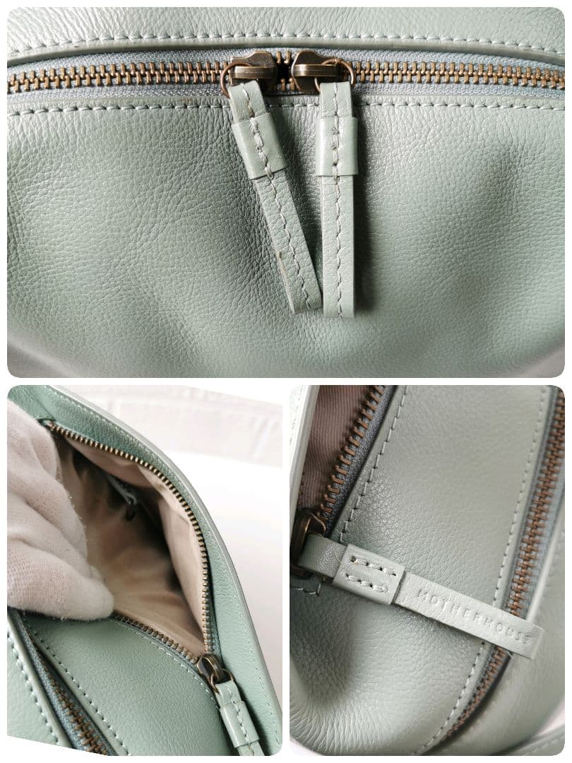 美品✨希少カラー マザーハウス カゼマトウ バックパック M ミストグリーン