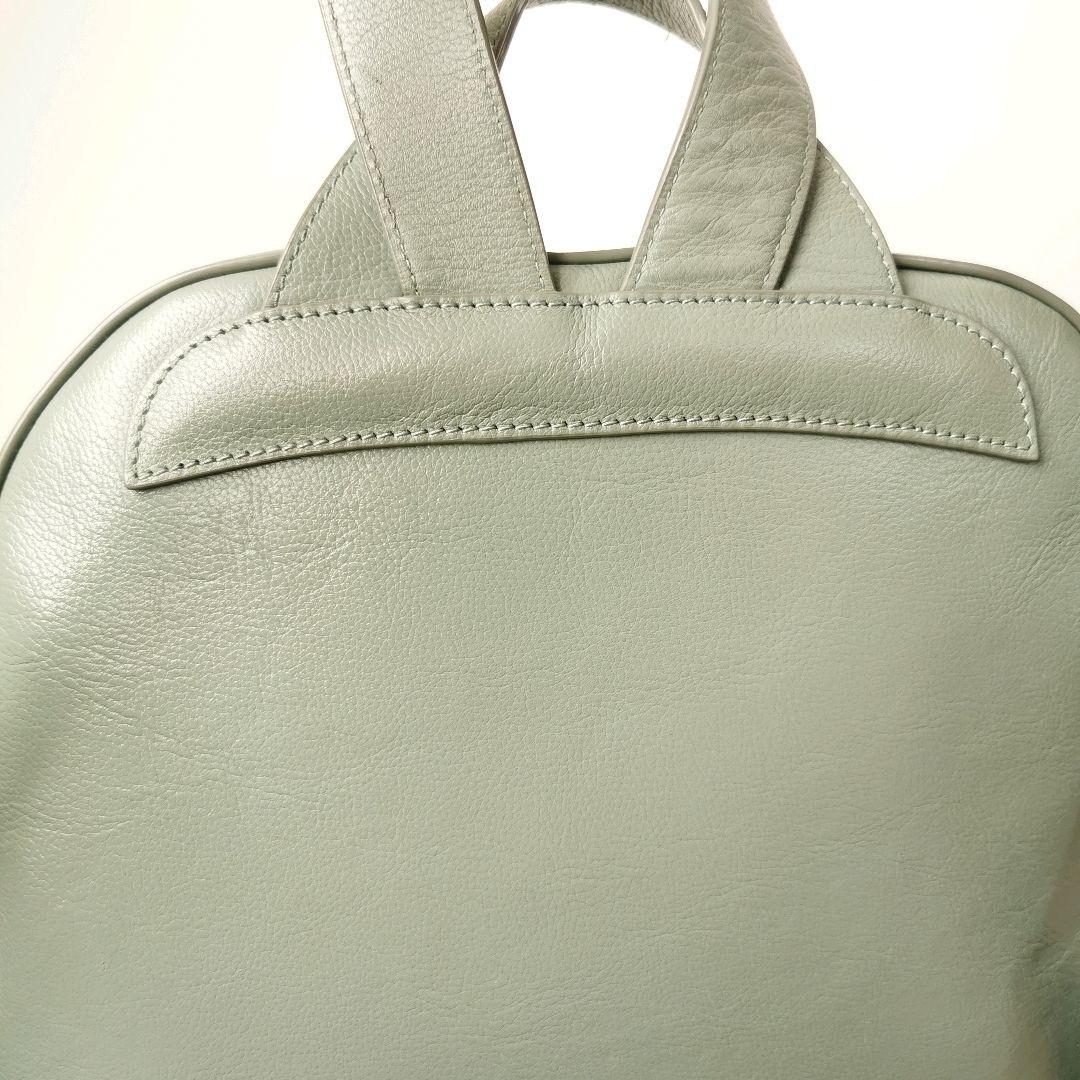 美品✨希少カラー マザーハウス カゼマトウ バックパック M ミストグリーン