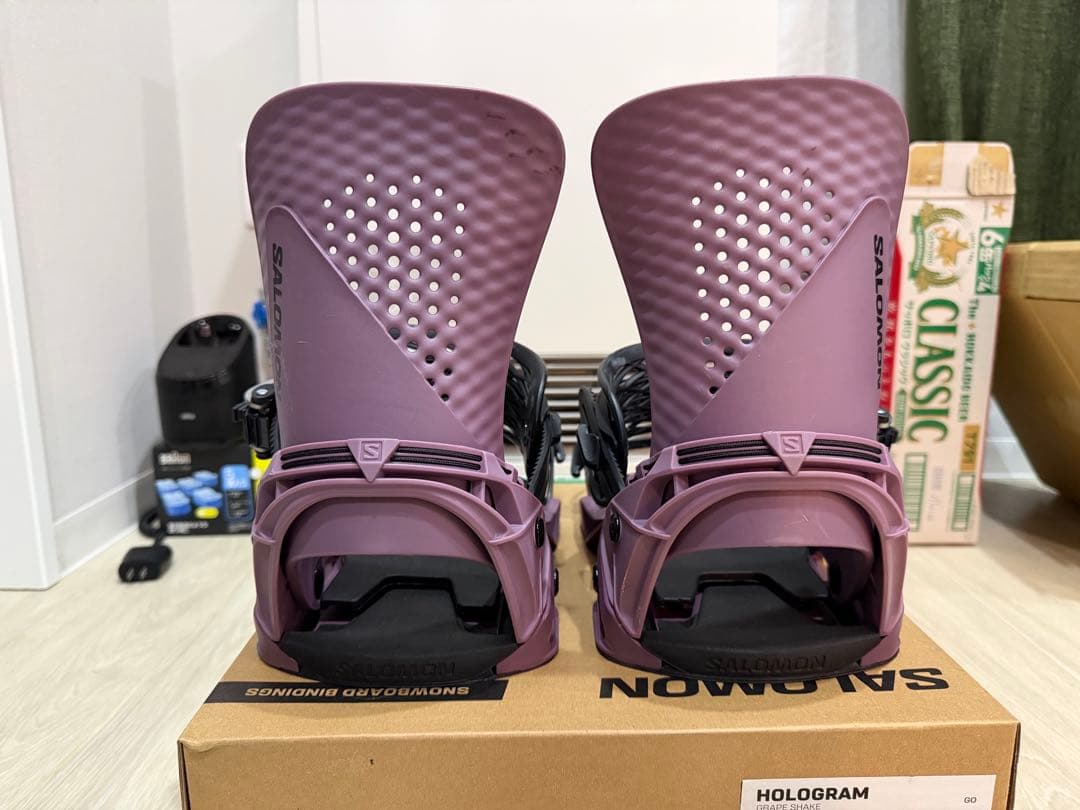 SALOMON HOLOGRAM 24-25 Mサイズ 箱&保証書付