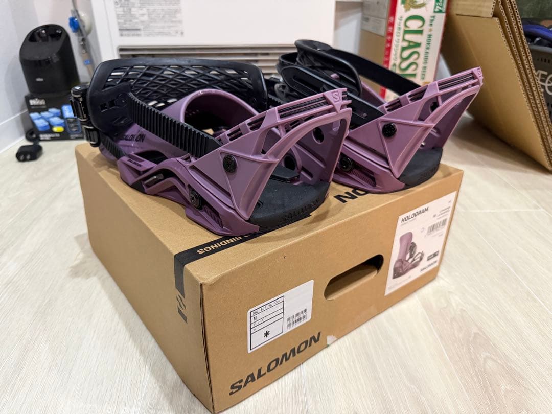 SALOMON HOLOGRAM 24-25 Mサイズ 箱&保証書付