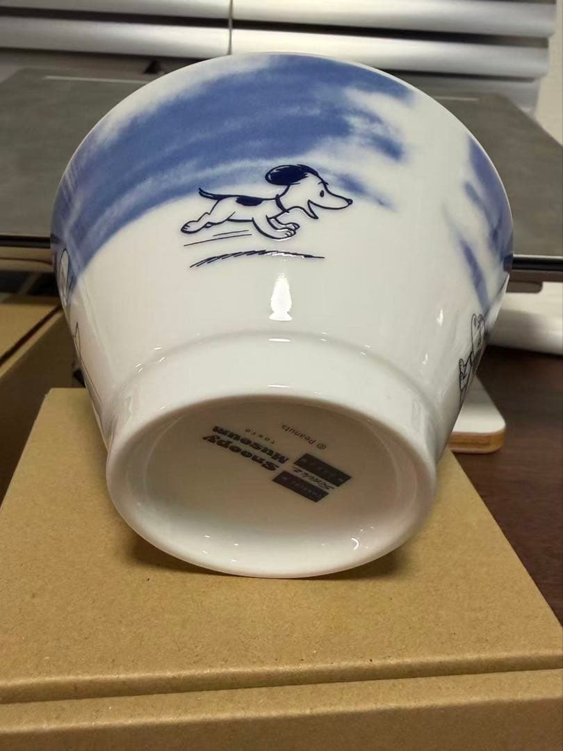 新品　スヌーピー　ミュージアム　お茶碗 50's SN＆CB 2個セット　和風