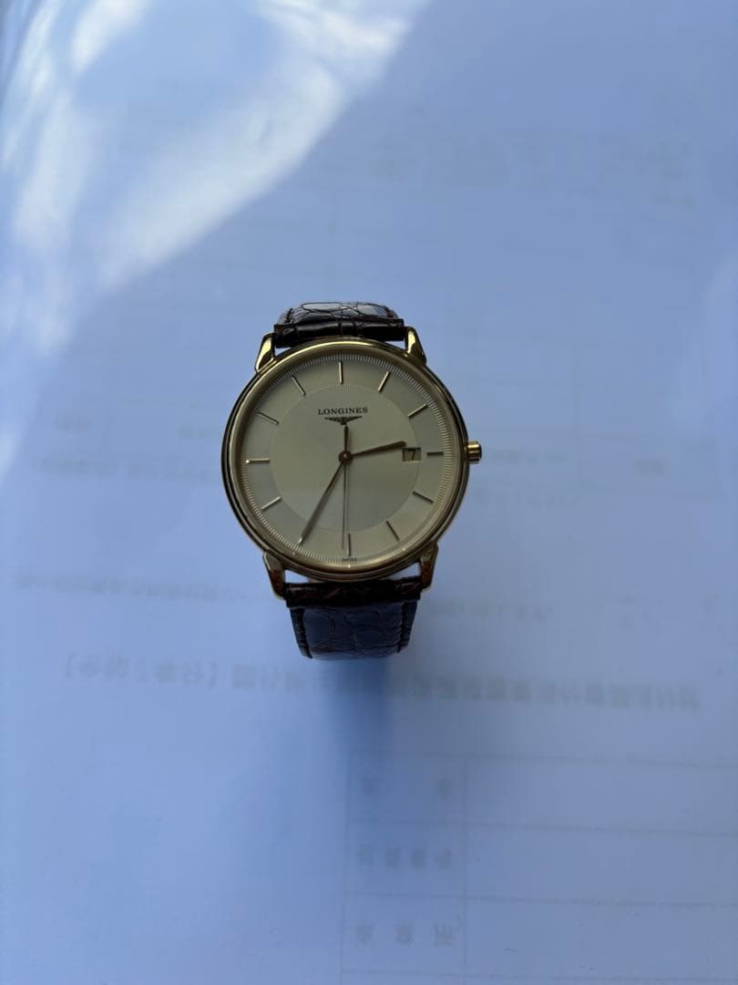 LONGINES 時計 シルバー/ブラック