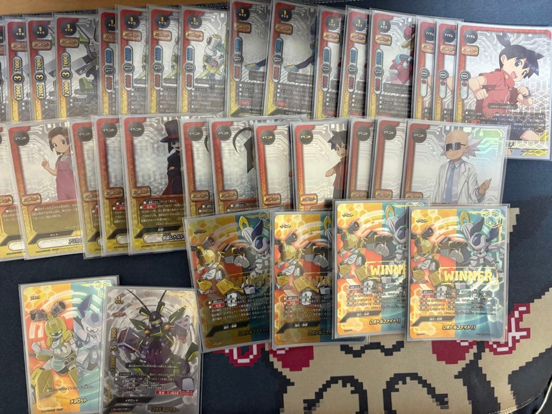 バディファイト　メダロットデッキ　二重スリーブ付き　ホイル多数