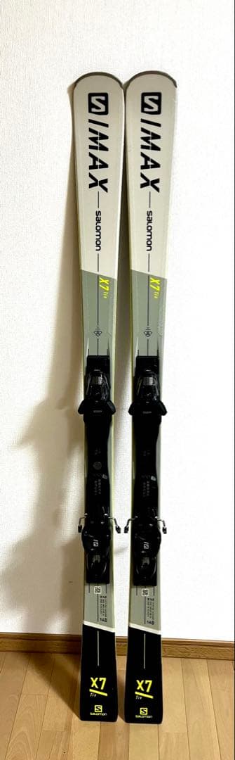 【美品】SALOMON S/MAX X7 TiR（160cm）＋ M10 GW