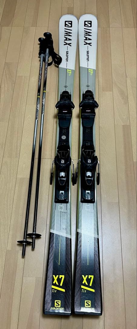 【美品】SALOMON S/MAX X7 TiR（160cm）＋ M10 GW