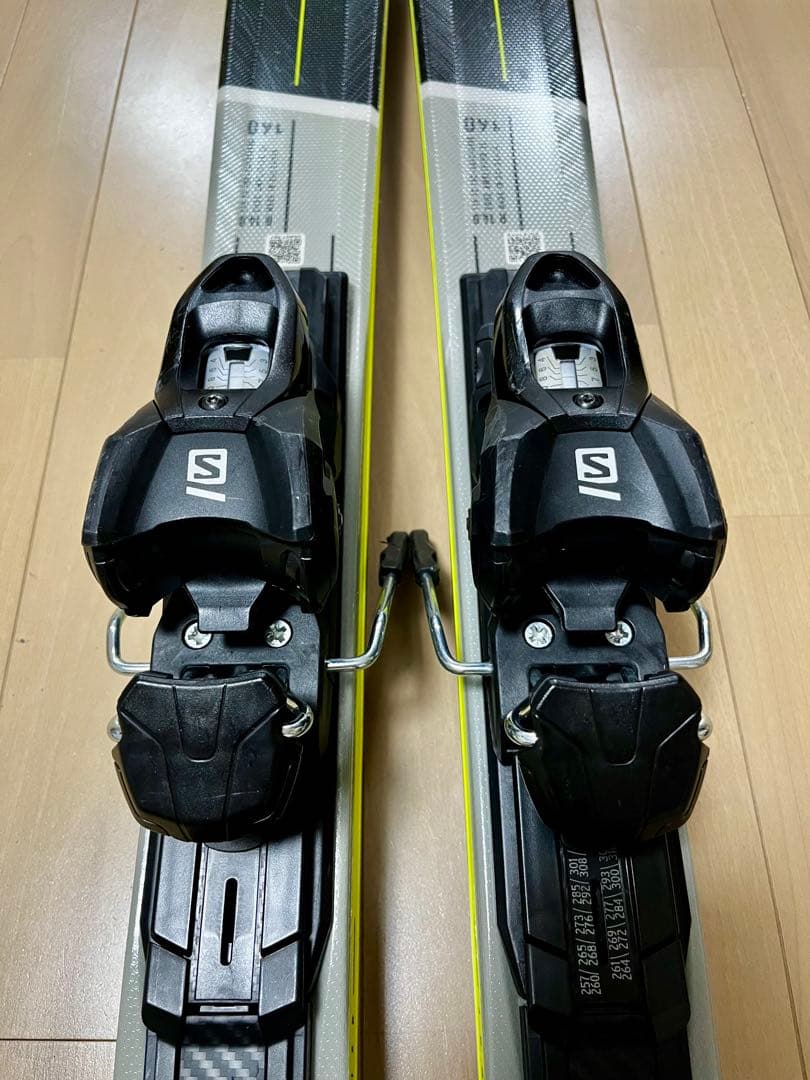 【美品】SALOMON S/MAX X7 TiR（160cm）＋ M10 GW