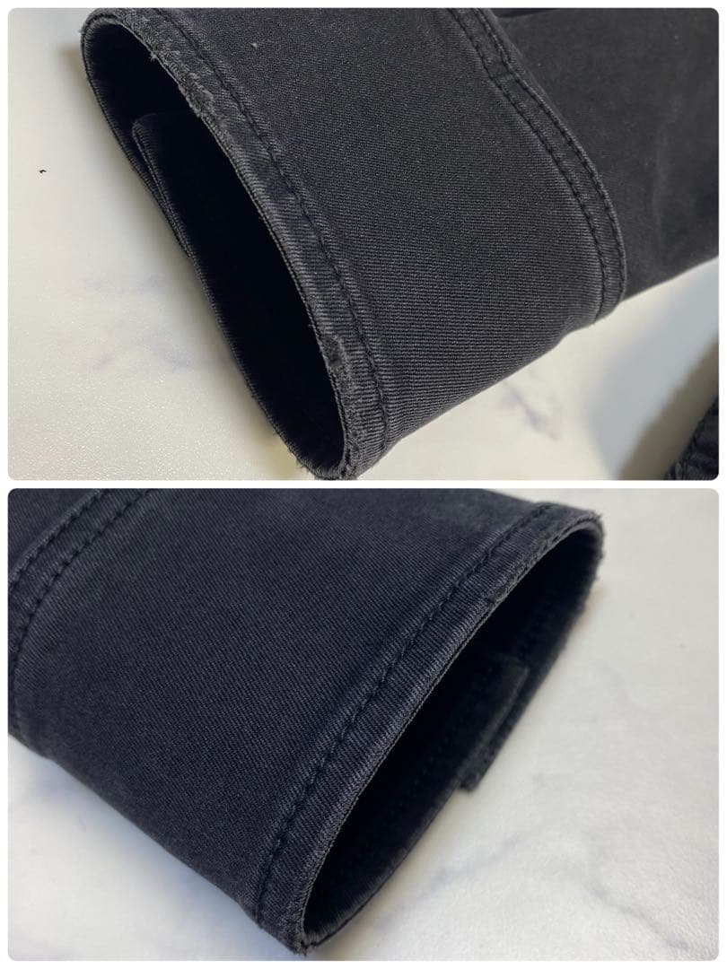 【美品】ドルチェアンドガッバーナ　長袖シャツ　42 ブラック　レース　黒