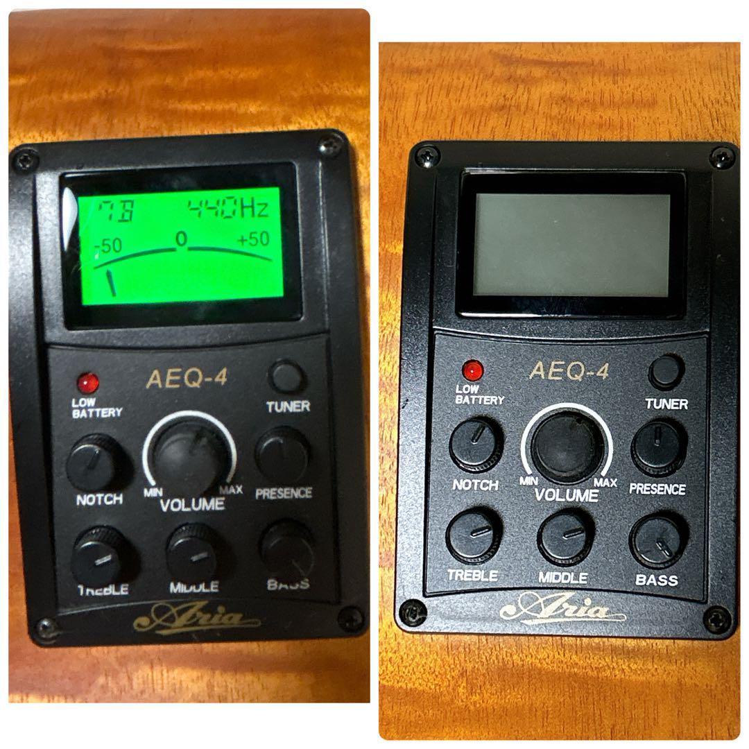 ARIA アリア エレアコ FET-F2 STBR Fホール マット仕上げ