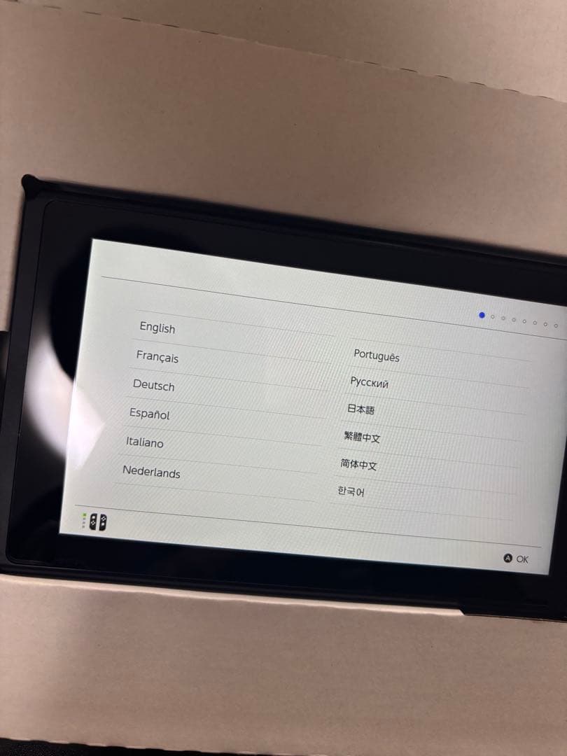 美品⭐︎Nintendo Switch 本体　ネオンブルー…