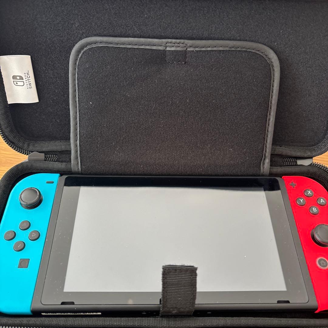 Hiro　Nintendo Switch 本体 青/赤 Joy-Con付き