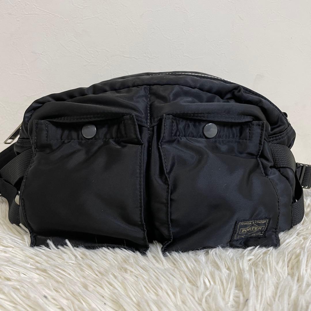 【極美品】名作 ポーター タンカー ウエストバッグ