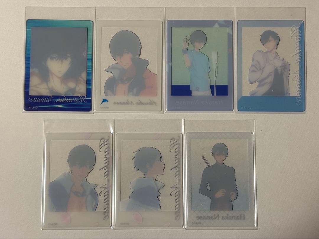 Free オケコン チェキ風 クリアカード 七瀬遙